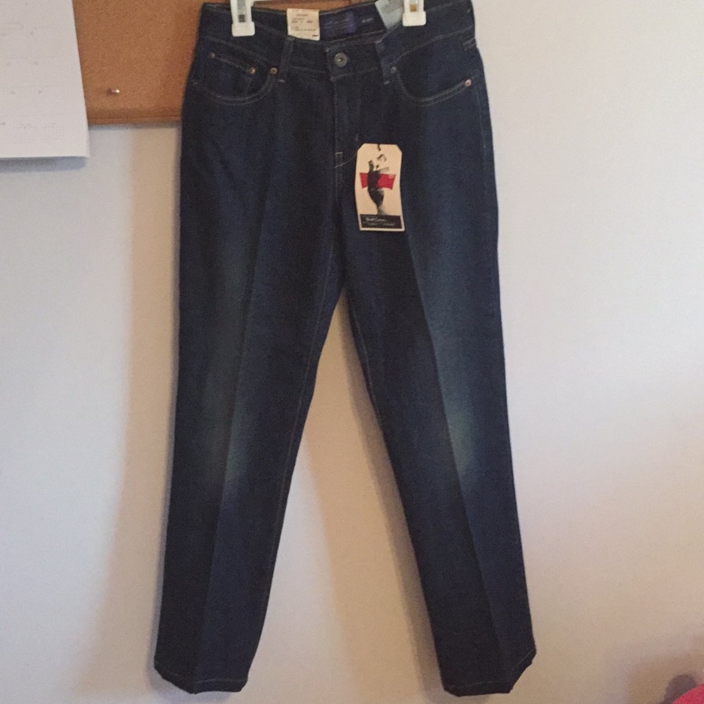 Levi bold curve straight jeans
